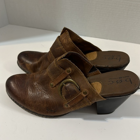 BOC Born Concept Shoes Womens 9 M Clogs Mule Loafers Slip On Heel Veganleather - Picture 14 of 16